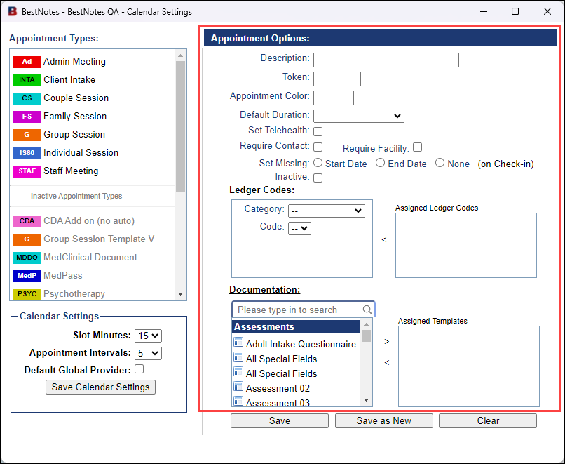 Screenshot of the 