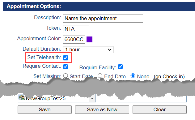 Screenshot highlighting the 