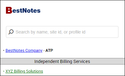 BestNotes dashboard