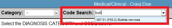 Quick Search box