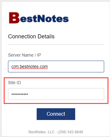Screenshot showing 