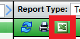 Screenshot showing an option to export a report