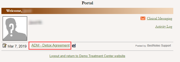 Selecting document name