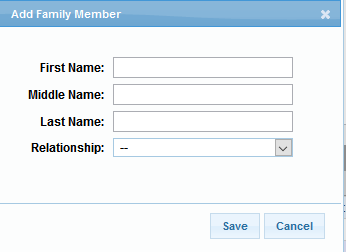 New family member details