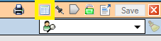 Ledger icon in a note