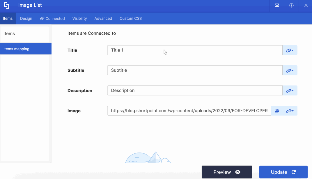 delete default content