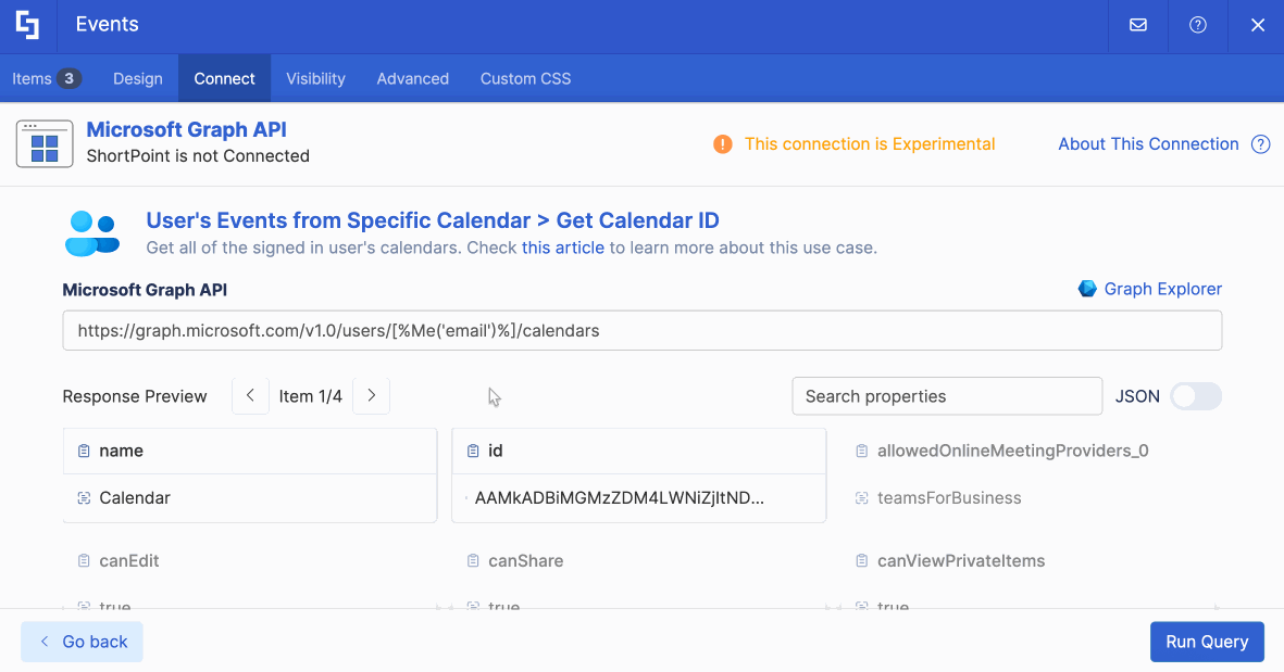 find calendar ID