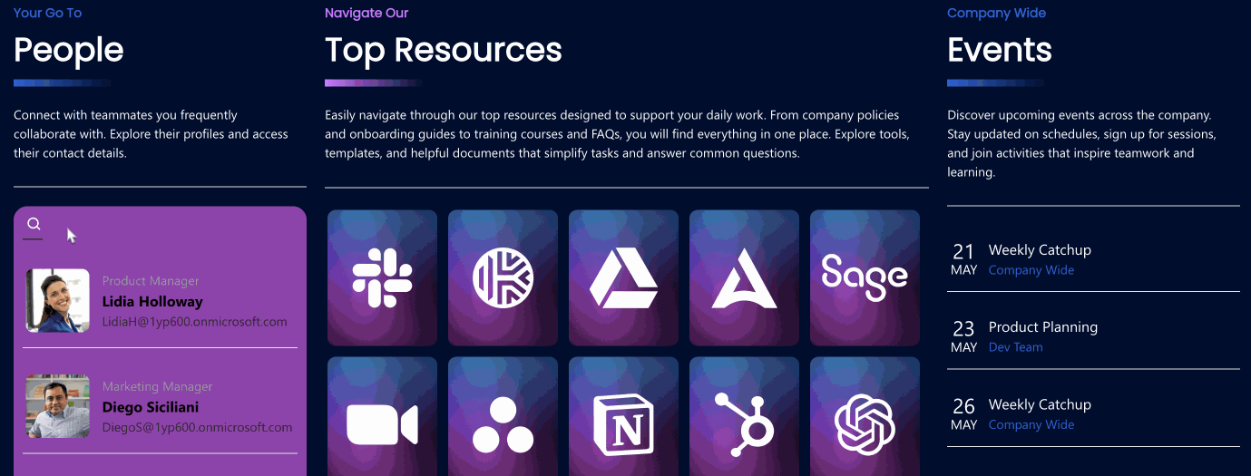 search & filter toolbar