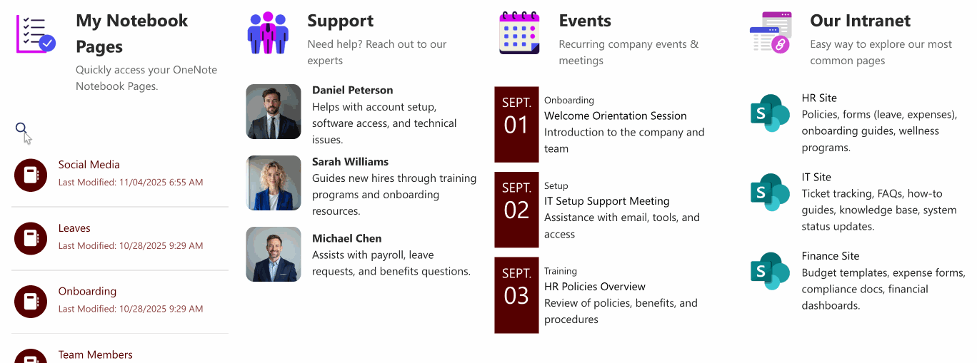 seach & filter toolbar