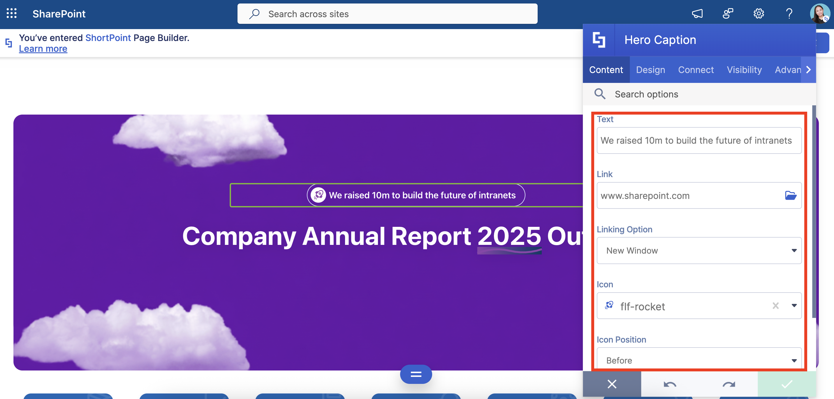 easily customize content