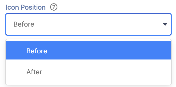 Icon Position