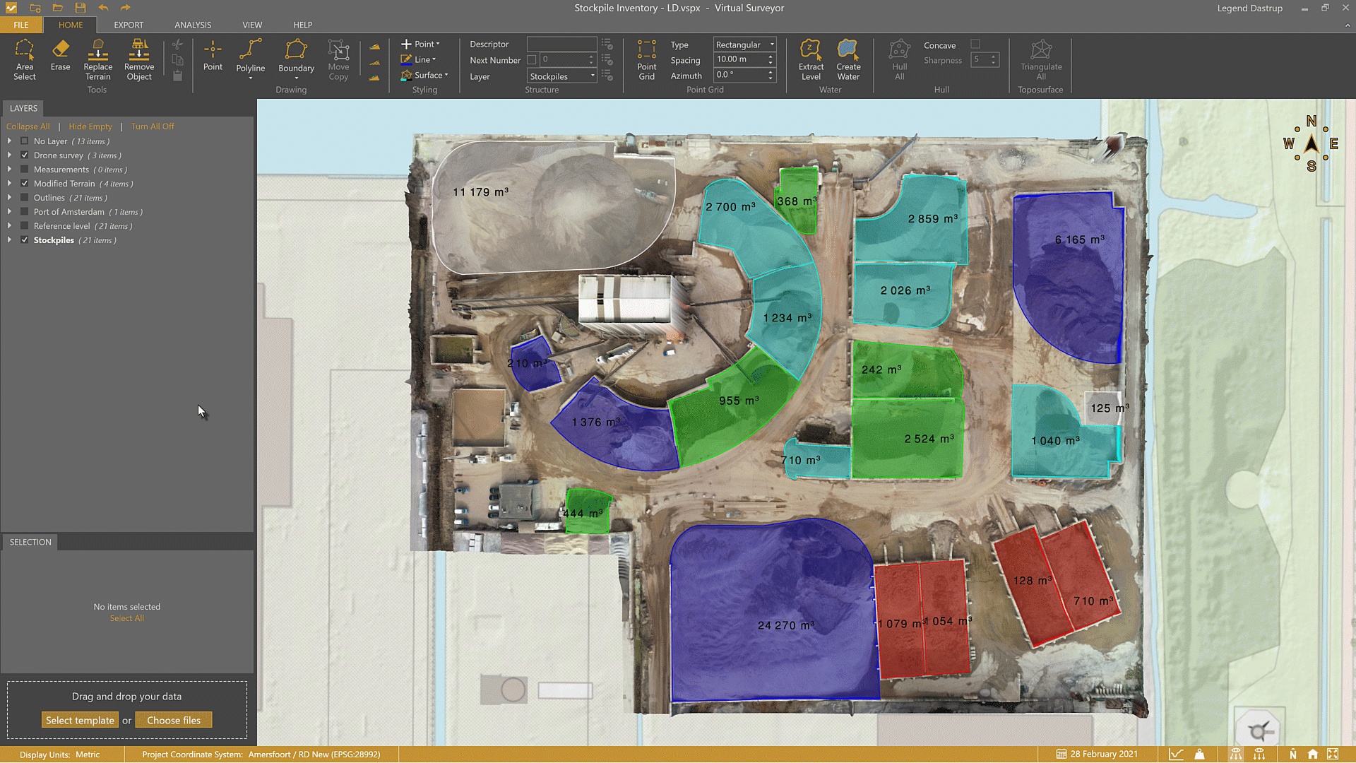 Use Save As to make a copy of your project and decide whether to add copies of the terrain data to stay with the project file.