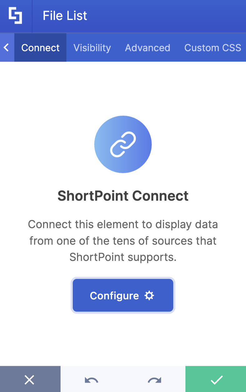 ShortPoint Connect