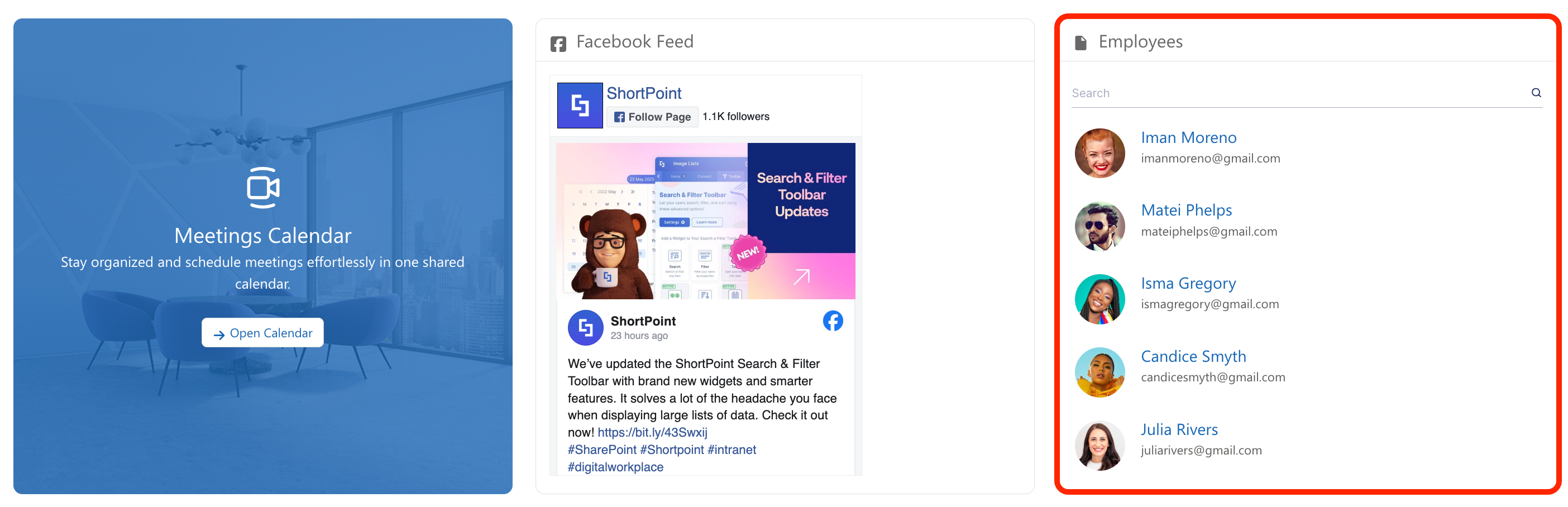 integrate team directories