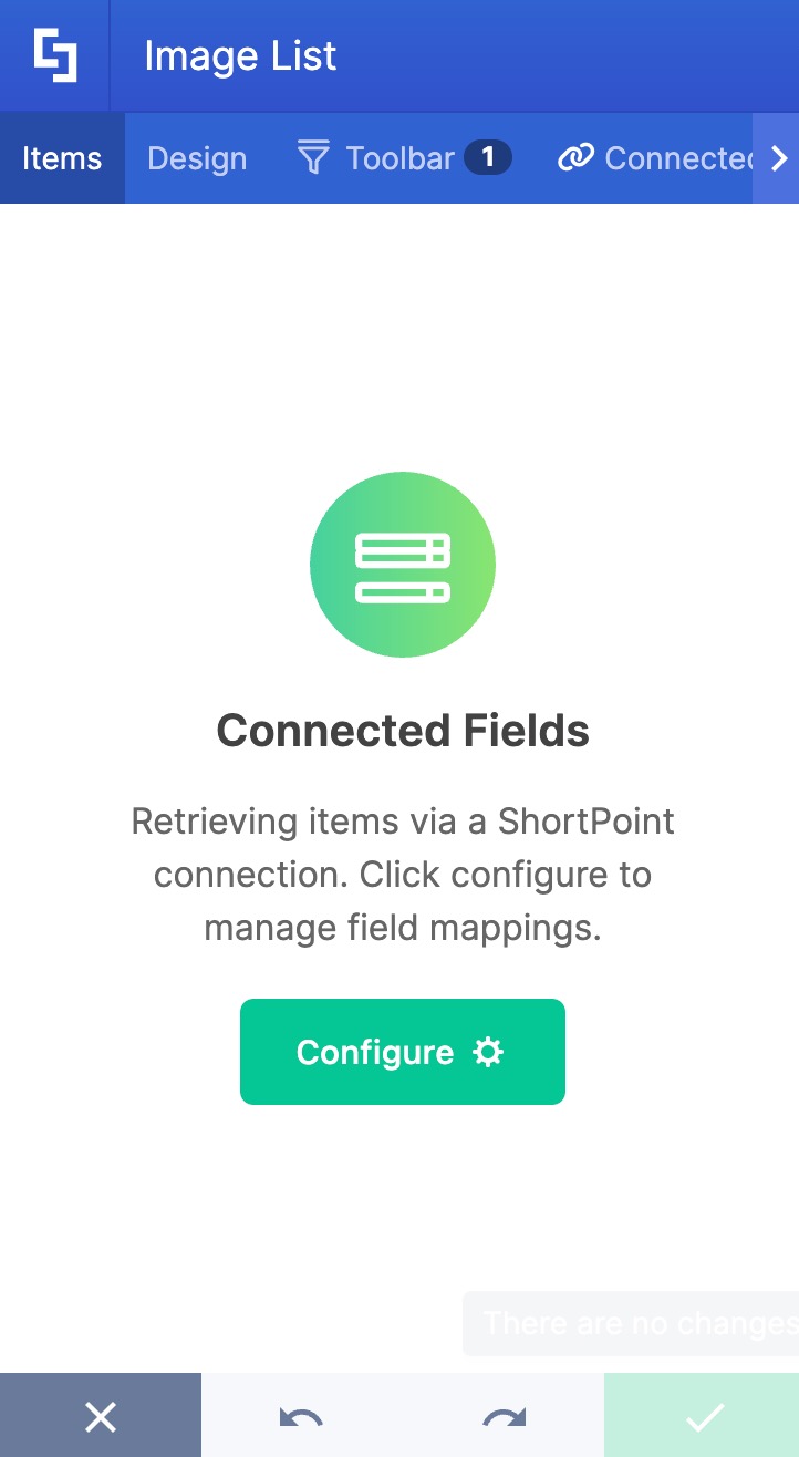 Connected design element