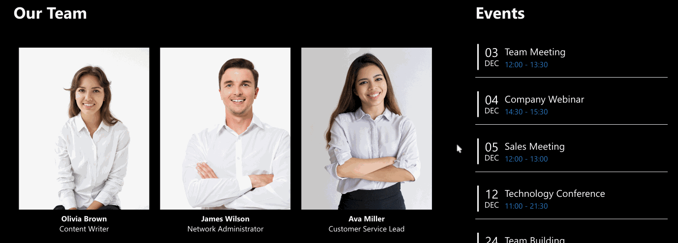 sample other sites connection