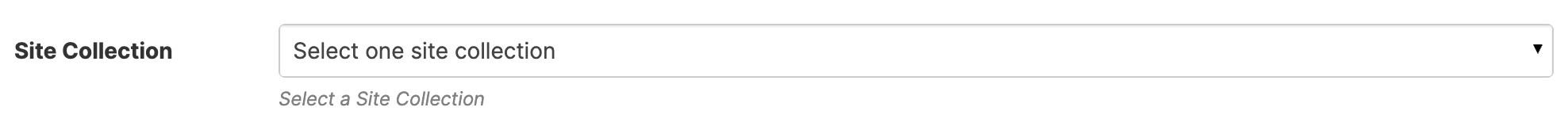 Site Collection