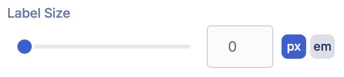 Label Size