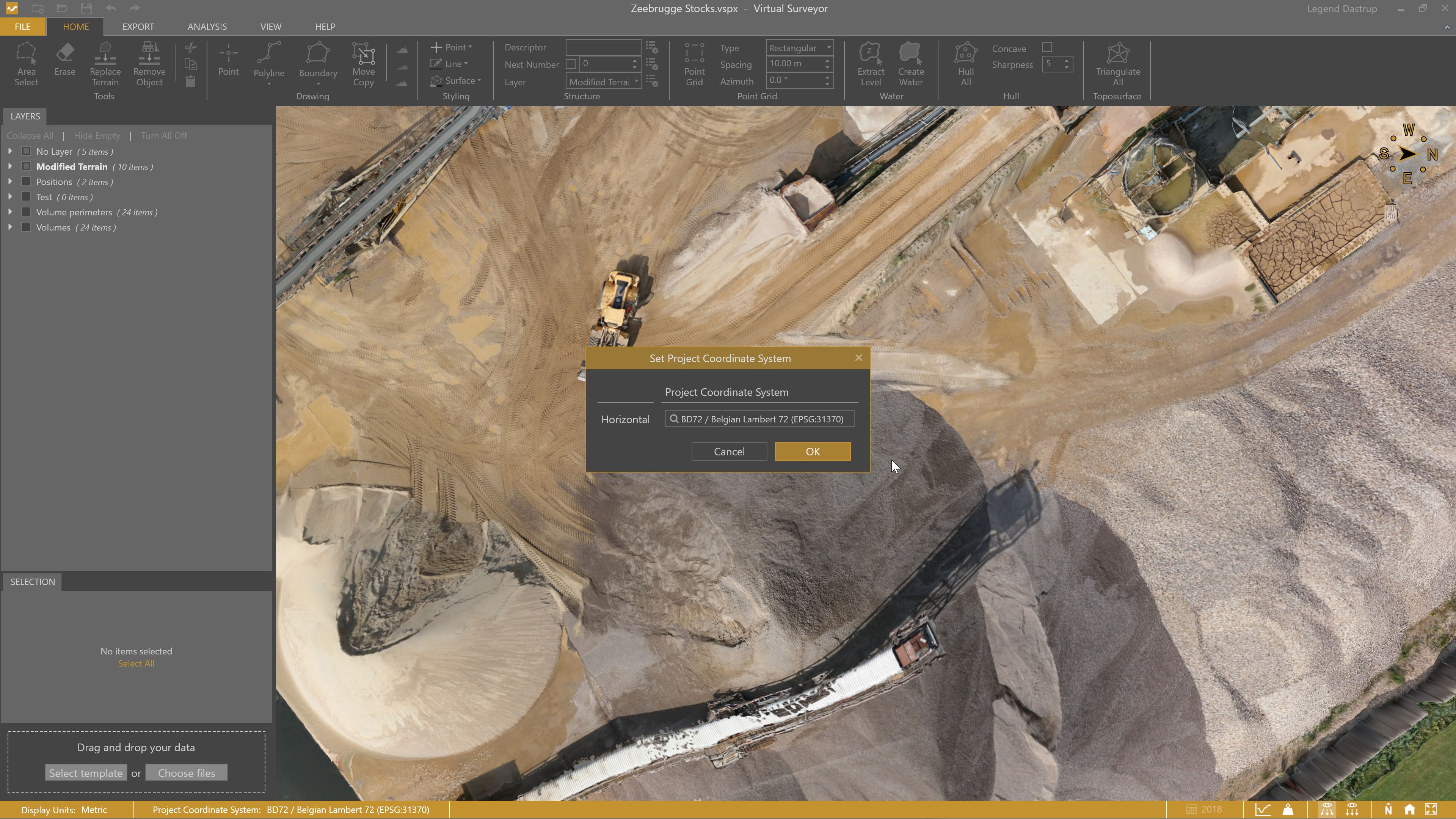 EPSG authority coordinate system