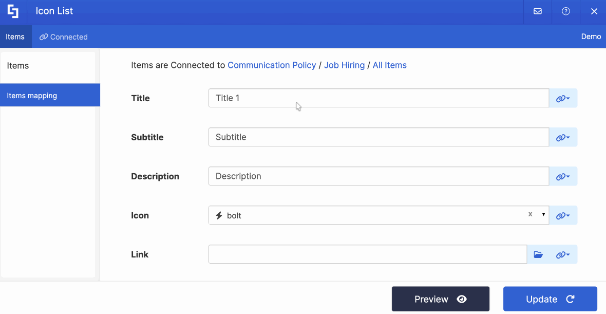 Delete default content