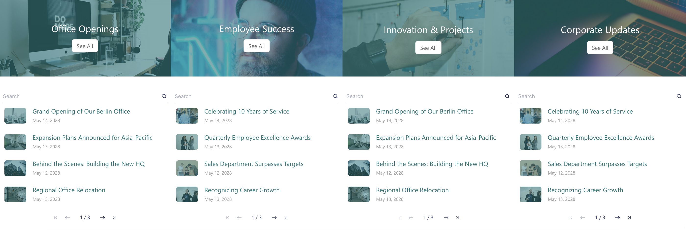 Industry News Dashboard