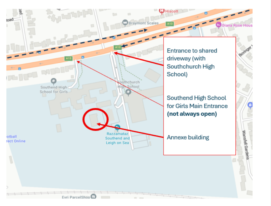 A map of a school 
AI-generated content may be incorrect.