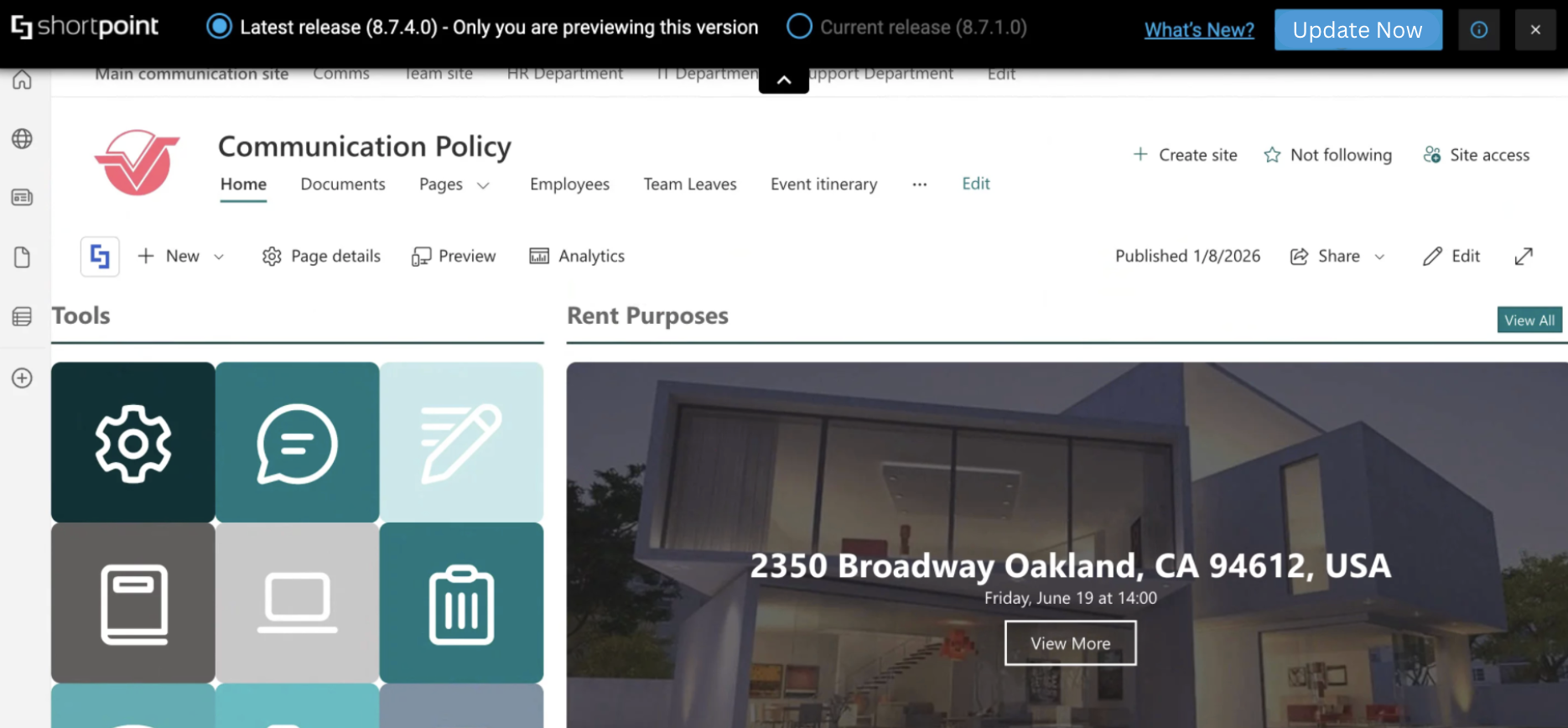 sandbox mode preview