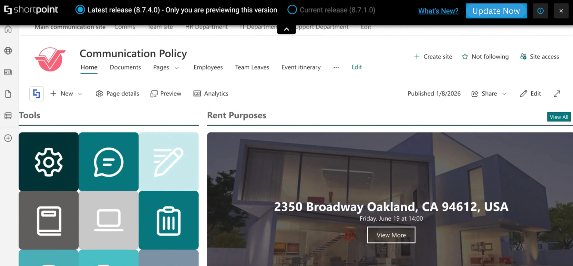 sandbox mode preview