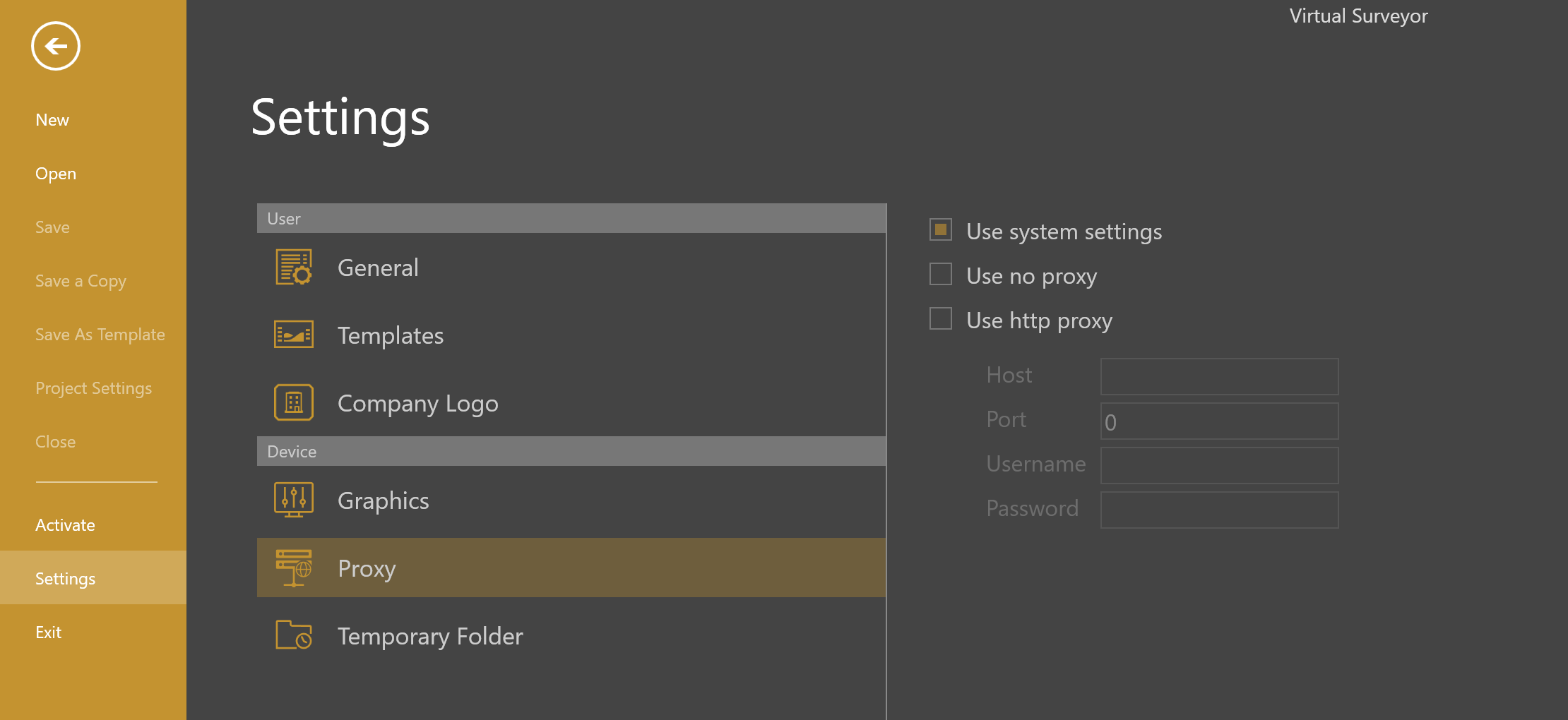 Proxy settings. You can manually adjust them or just use system settings.