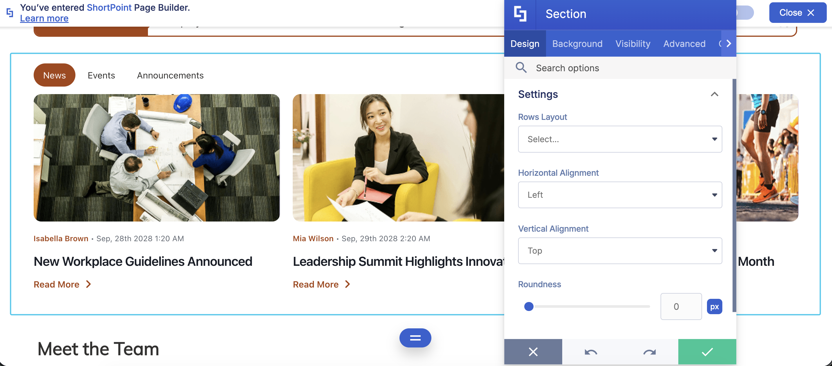 no option to add border