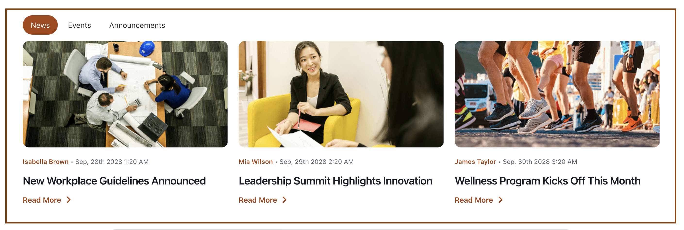 ShortPoint Section with border