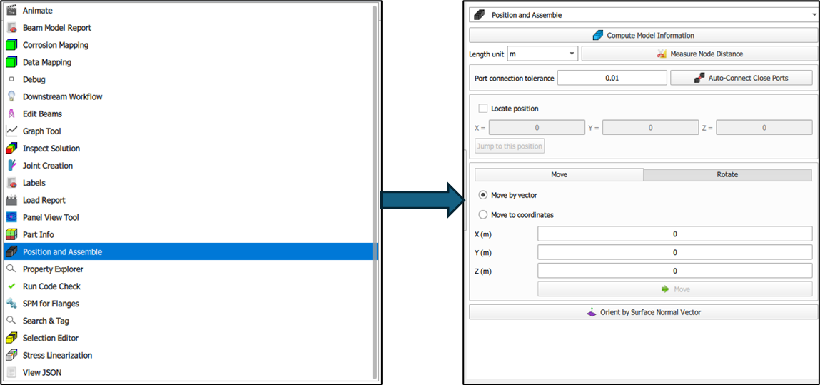 Right panel plugins UI