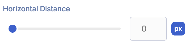 Shadow Horizontal Distance