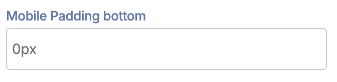 mobile padding bottom