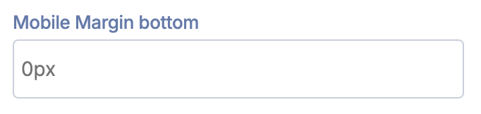 mobile margin bottom