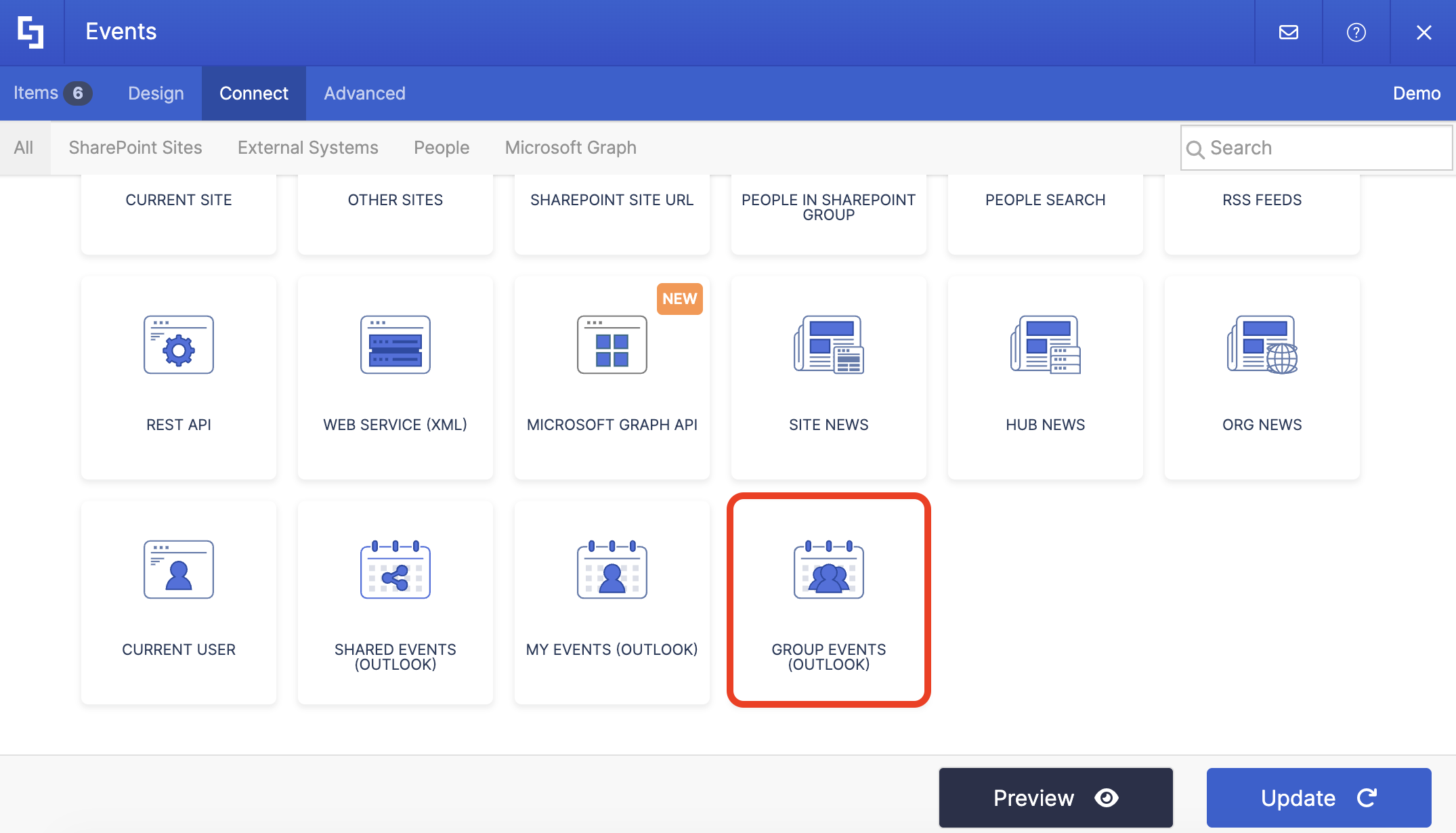 Group Events (Outlook)
