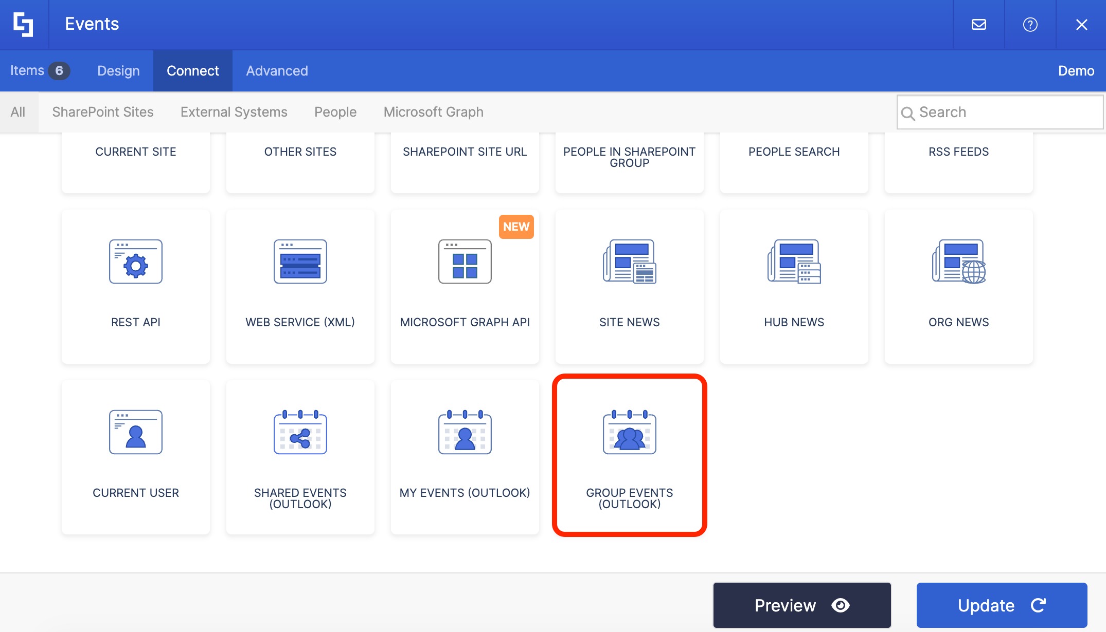 Group Events (Outlook)