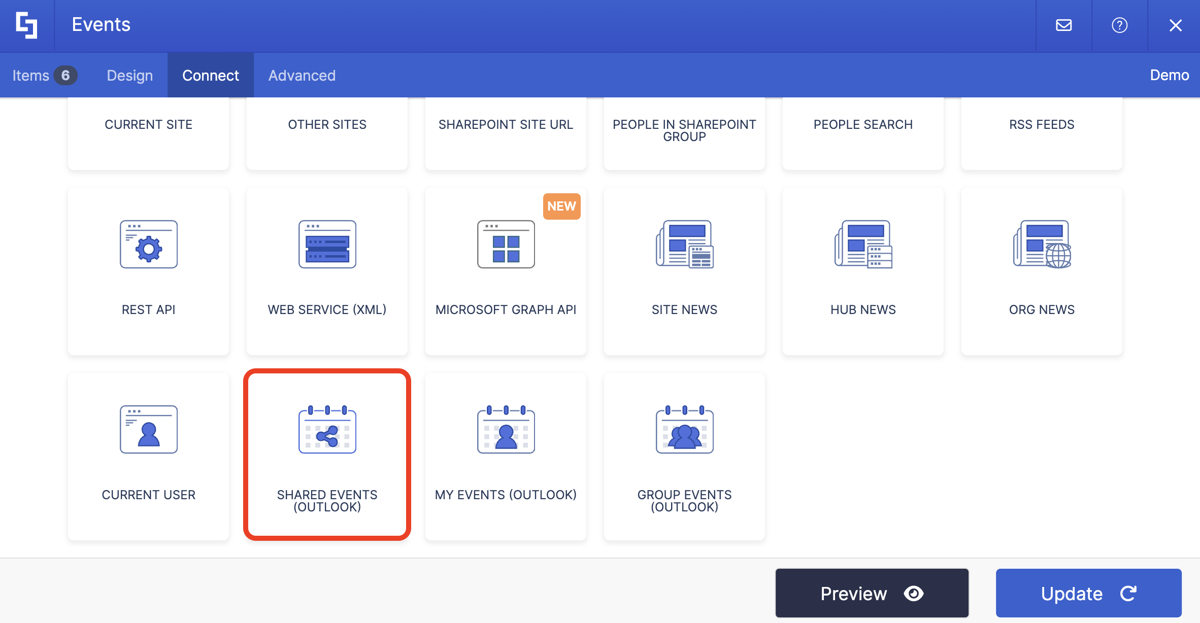 Shared Events (Outlook)