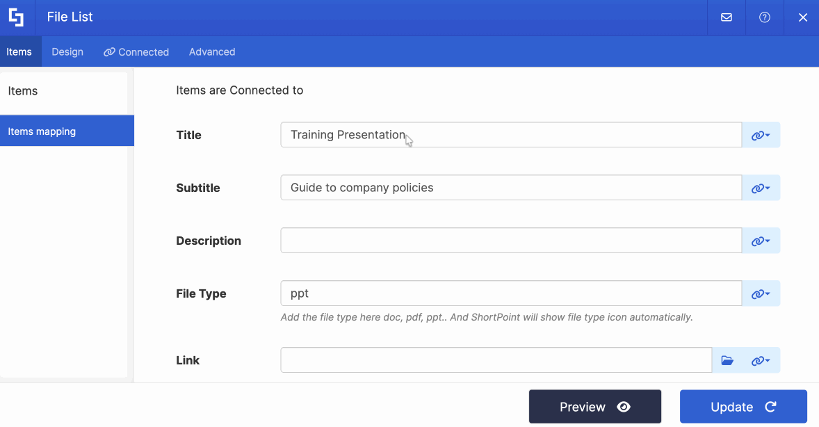 delete default content