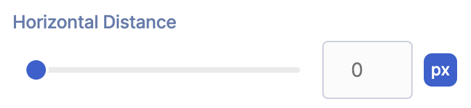 Horizontal Distance