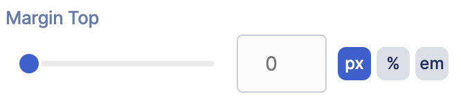 Margin Top