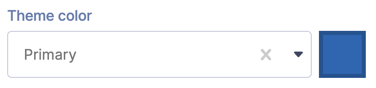 Theme Color