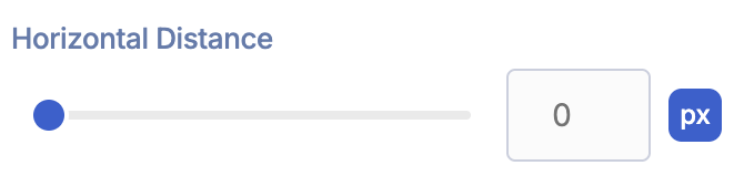 Horizontal Distance