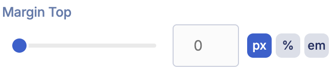 Margin Top