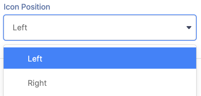 Icon Position