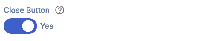 Close Button