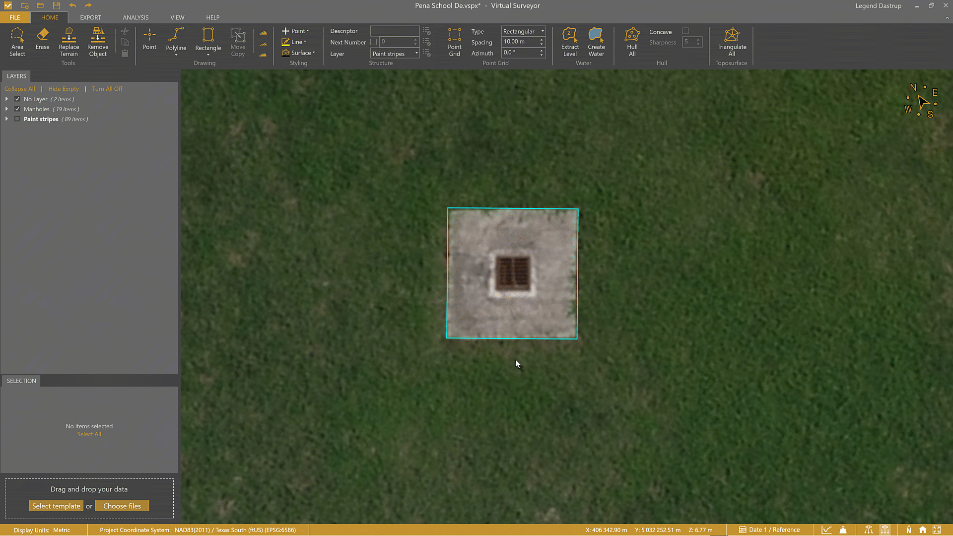 Rotating around a different point by repositioning the Move anchor.