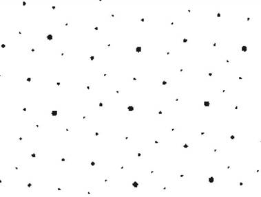 A black and white background with small squares
Description automatically generated