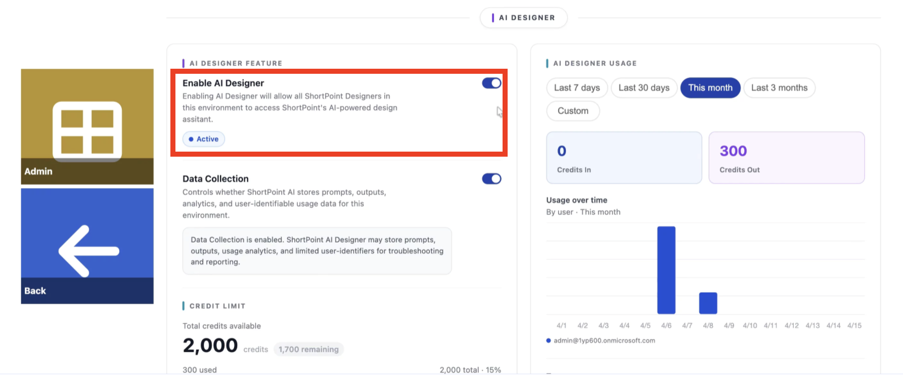 Enable AI Designer