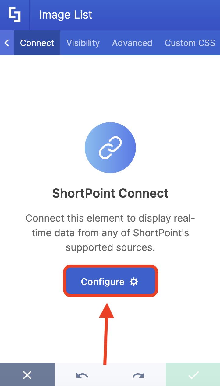 Configure